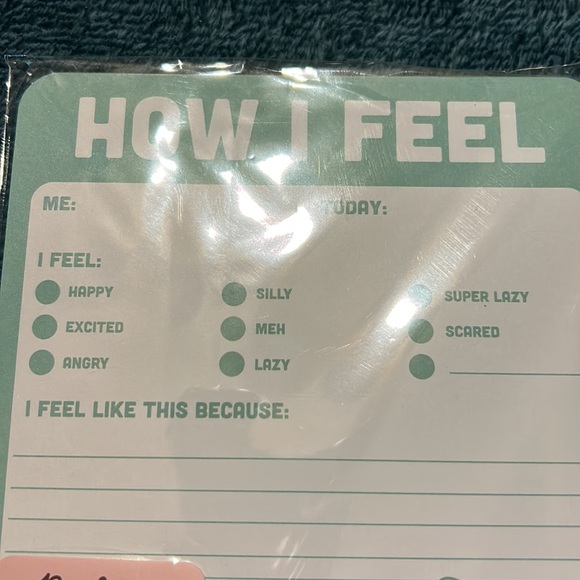 Pusheen box how I feel note pad - Picture 4 of 4